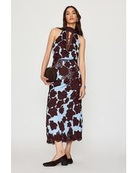 Never Fully Dressed - Lily Lace-Trim Midi Skirt - Lyst