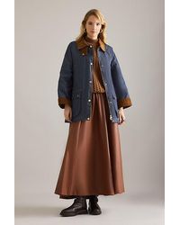 Barbour - Asker Denim Casual Jacket - Lyst