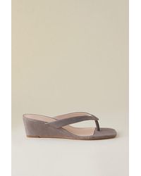 By Anthropologie - Wedge Thong Heels - Lyst