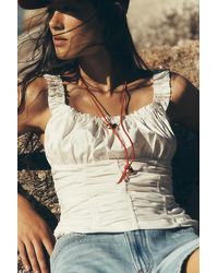 Maeve - Cassis Ruched Cami - Lyst