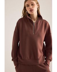 Varley - Hawley Half-Zip Sweatshirt - Lyst
