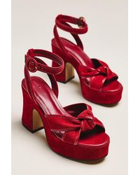 Maeve - Platform Knot Heels - Lyst