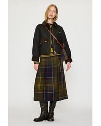 Barbour - Spey 100% Waxed Cotton Tartan Quilted Jacket - Lyst