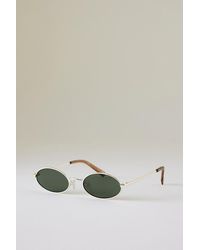 Le Specs - Love Train Oval Sunglasses - Lyst