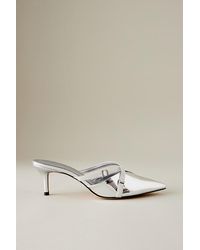 Charles & Keith - Pointed Heeled Mules - Lyst