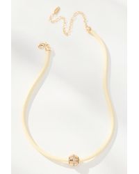 By Anthropologie - Single Bead Cord Necklace - Lyst