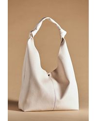 Anthropologie - Knotted Slouchy Faux Leather Bag - Lyst