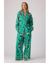 Karen Mabon - Christmas Cars Long Pyjama Set - Lyst