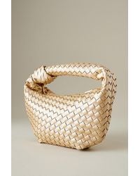 Melie Bianco - Larissa Woven Faux-Leather Shoulder Bag - Lyst