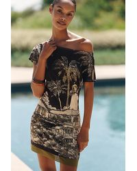 Celandine - Scenic Knit Mini Dress - Lyst