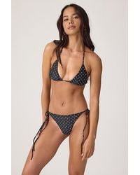 Faithfull the Brand - Sete Polka Dot Triangle Bikini Top - Lyst