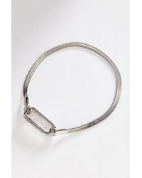 By Anthropologie - Water-Resistant Herringbone Bracelet - Lyst