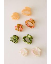 Anthropologie - Assorted Resin Hair Claw Clips, Set Of 8 - Lyst