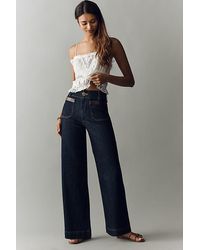 Maeve - Colette Full-Length High-Rise Wide-Leg Jeans By - Lyst