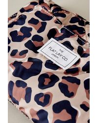 The Flat Lay Co. - Leopard Print Flat Lay Makeup Bag - Lyst