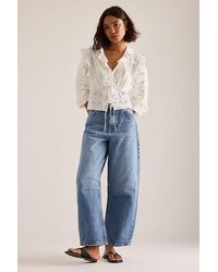 ALIGNE - Mid-Rise Barrel Jeans - Lyst