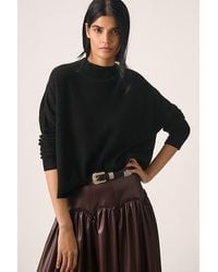Pilcro - Alani Cashmere Mock Neck Jumper - Lyst