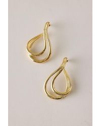 By Anthropologie - Double Teardrop Earrings - Lyst