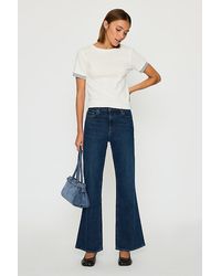 PAIGE - Sofia Mid-Rise Flare Jeans - Lyst