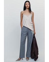 Maeve - Heddie High-Rise Pleated Trousers - Lyst