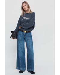 Pilcro - Nico Mid-Rise Flare Leg Jeans - Lyst