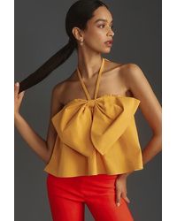 Mare Mare - Halter Bow Swing Top - Lyst