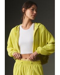 Daily Practice by Anthropologie - Cropped Zip Hoodie Jacket - Lyst