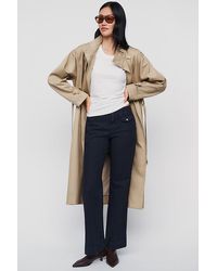 By Anthropologie - Low-Rise Straight-Leg Utility Trousers - Lyst