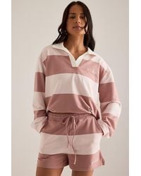 4th & Reckless - Hailey Stripe Shorts - Lyst