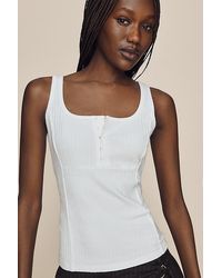 Maeve - Square-Neck Tank Top - Lyst