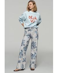 Maeve - The Colette High-Rise Wide-Leg Jeans By - Lyst