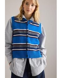 Damson Madder - Sofie Merino Wool Sweater Vest - Lyst