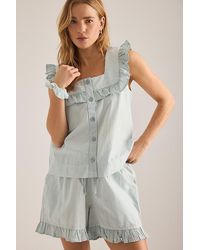 TBCo - Ruffle Short Pyjama Set - Lyst