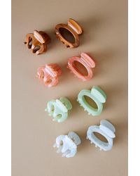 Anthropologie - Assorted Resin Hair Claw Clips, Set Of 8 - Lyst