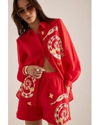 Never Fully Dressed - Elissa Snake Shorts - Lyst