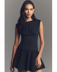 Maeve - Shirred Corset Top - Lyst