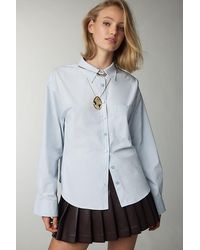 Maeve - The Shrunken Bennet Buttondown Shirt By - Lyst