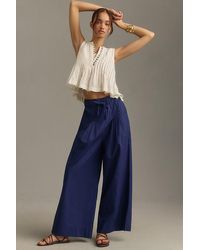Maeve - Skirty Utility Wide-leg Trousers - Lyst