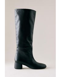 Vagabond Shoemakers - Vagabond Livia Tall Leather Scrunch Boots - Lyst