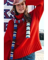 Pilcro - Funnel Neck Wool Cashmere Jumper - Lyst