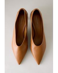 By Anthropologie - Pointed-Toe Kitten-Heel Pumps - Lyst