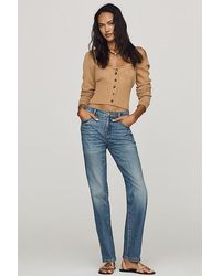 Pilcro - Wren Mid-Rise Relaxed Straight-Leg Jeans - Lyst