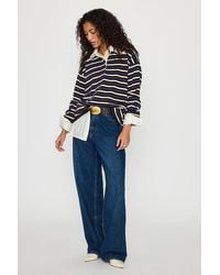 ALIGNE - Ester Wool-Cotton Blend Rugby Jumper - Lyst