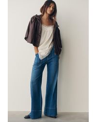 Pilcro - The Rylan High-Rise Flare Jeans By - Lyst