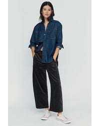 Pilcro - The Izzie Relaxed Pull-On Barrel Trousers By Corduroy Edition - Lyst