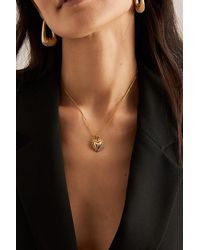 Rachel Jackson - Plated Electric Deco Heart Pendant Necklace - Lyst