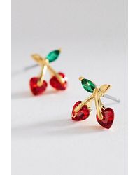 By Anthropologie - Heart Icon Stud Earrings - Lyst