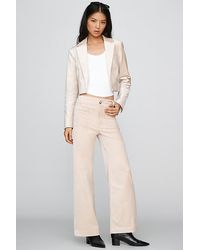 Maeve - The Colette Full-Length Velvet Trousers By - Lyst