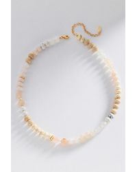 Anthropologie - Stone Necklace - Lyst