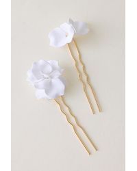 Anthropologie - Flower Hair Pin, Set Of 2 - Lyst